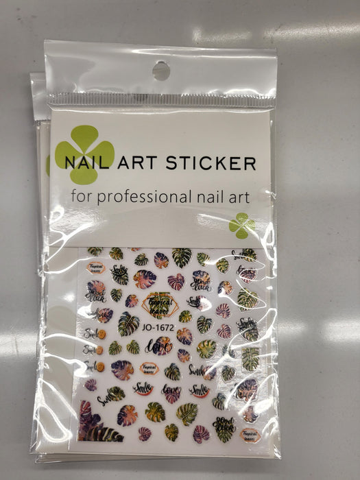 Nail Art Sticker Professional (12 Variants)