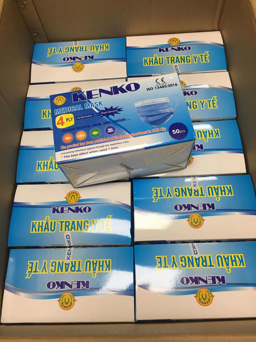 KENKO Disposable Face Mask 4 PLY