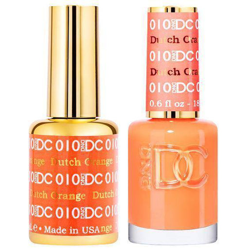 DND DC Gel Duo- Dutch Orange #010 - Universal Nail Supplies