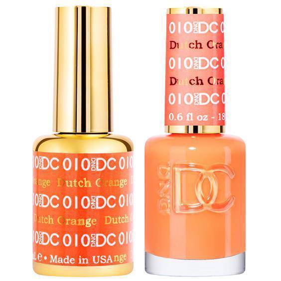 DND DC Gel Duo- Dutch Orange #010 - Universal Nail Supplies