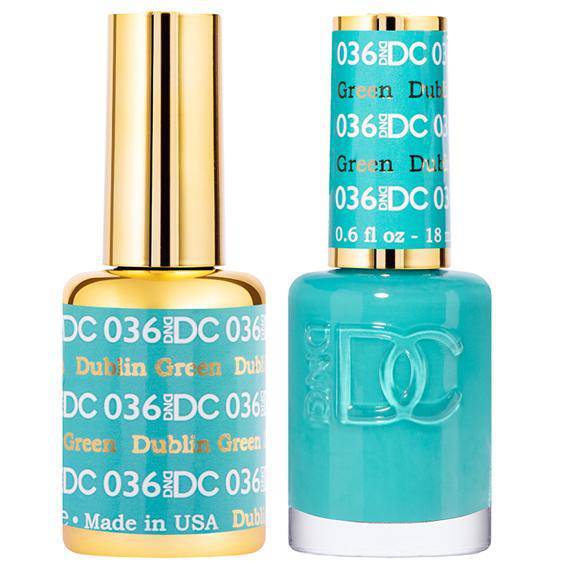 DND DC Gel Duo - Dublin Green #036 - Universal Nail Supplies