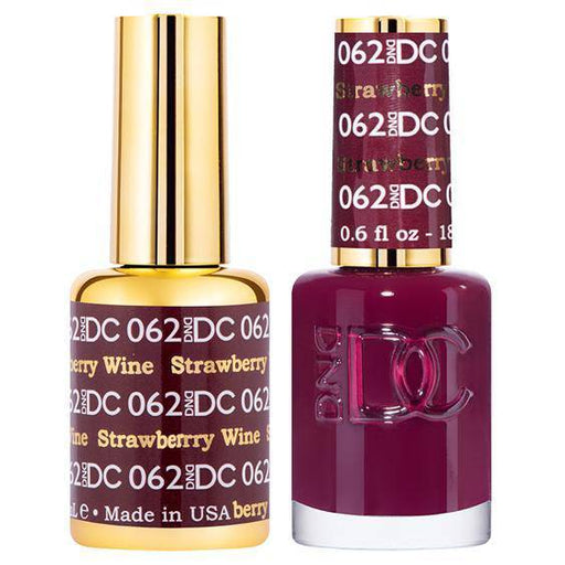 DND DC Gel Duo - Strawberry Wine #062 - Universal Nail Supplies