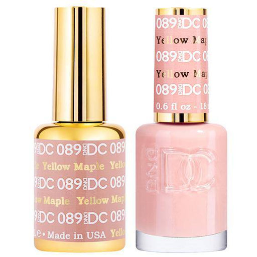 DND DC Gel Duo - Yellow Maple #089 - Universal Nail Supplies