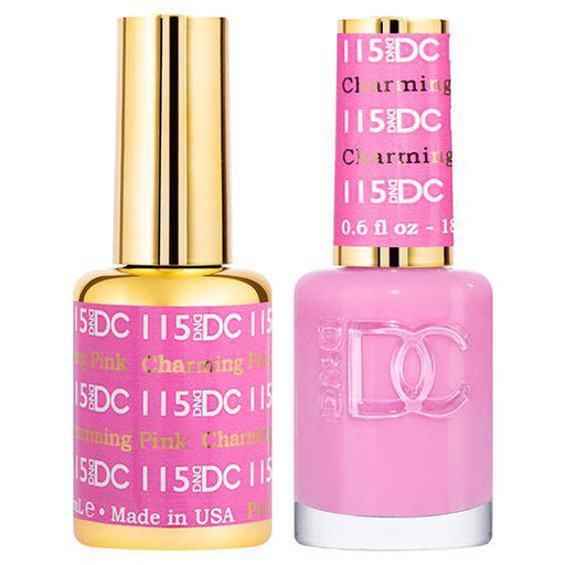 DND DC Gel Duo - Charming Pink #115 - Universal Nail Supplies