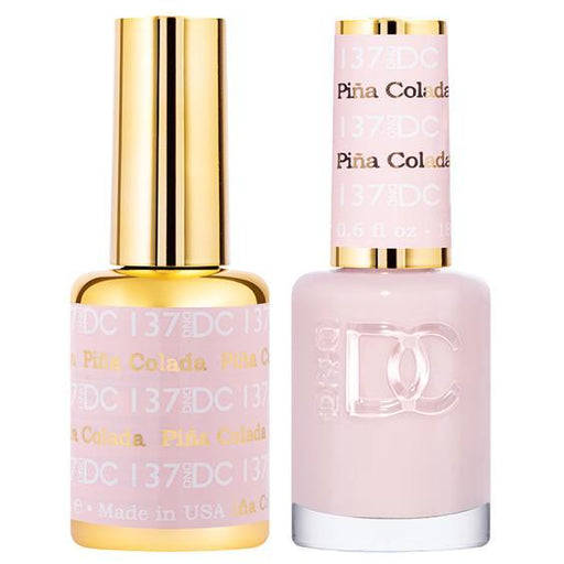 DND DC Gel Duo - Pina Colada #137 - Universal Nail Supplies