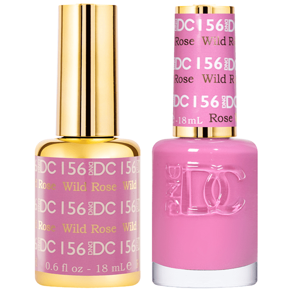 DND DC Gel Duo - Wild Rose #156 - Universal Nail Supplies