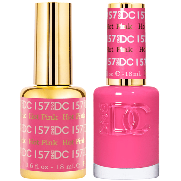 DND DC Gel Duo - Hot Pink #157 - Universal Nail Supplies