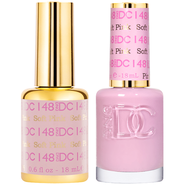 DND DC Gel Duo - Soft Pink #148 - Universal Nail Supplies