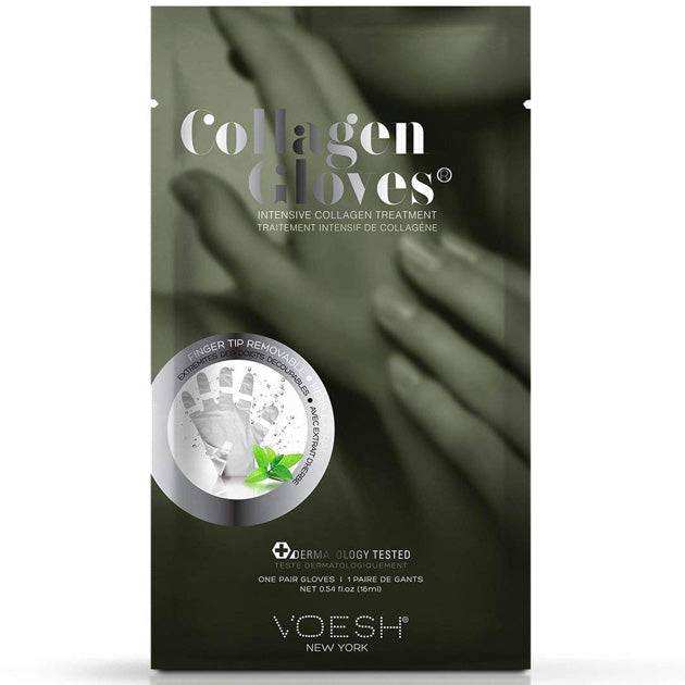 Voesh-Vegan Collagen Gloves - Intensive Hand Treatment (Peppermint Oil) - Universal Nail Supplies