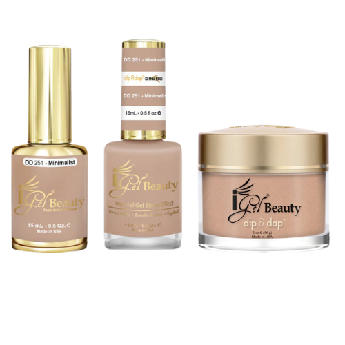 DD251 Minimalist Trio By IGel Beauty