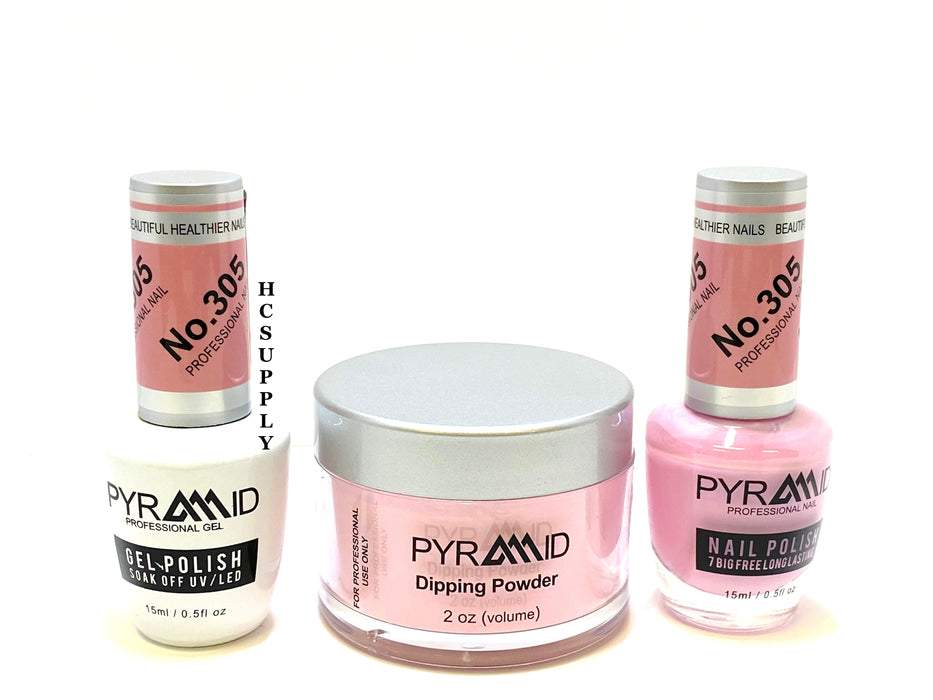 Pyramid 3 in 1  (GEL+LQ+Dip) # 305