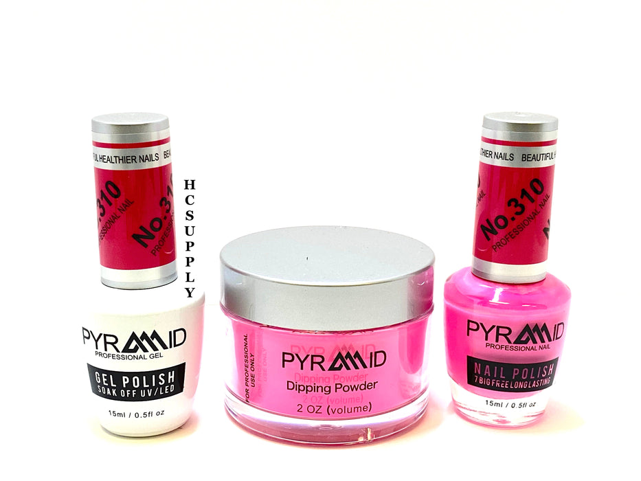 Pyramid 3 in 1  (GEL+LQ+Dip) # 310