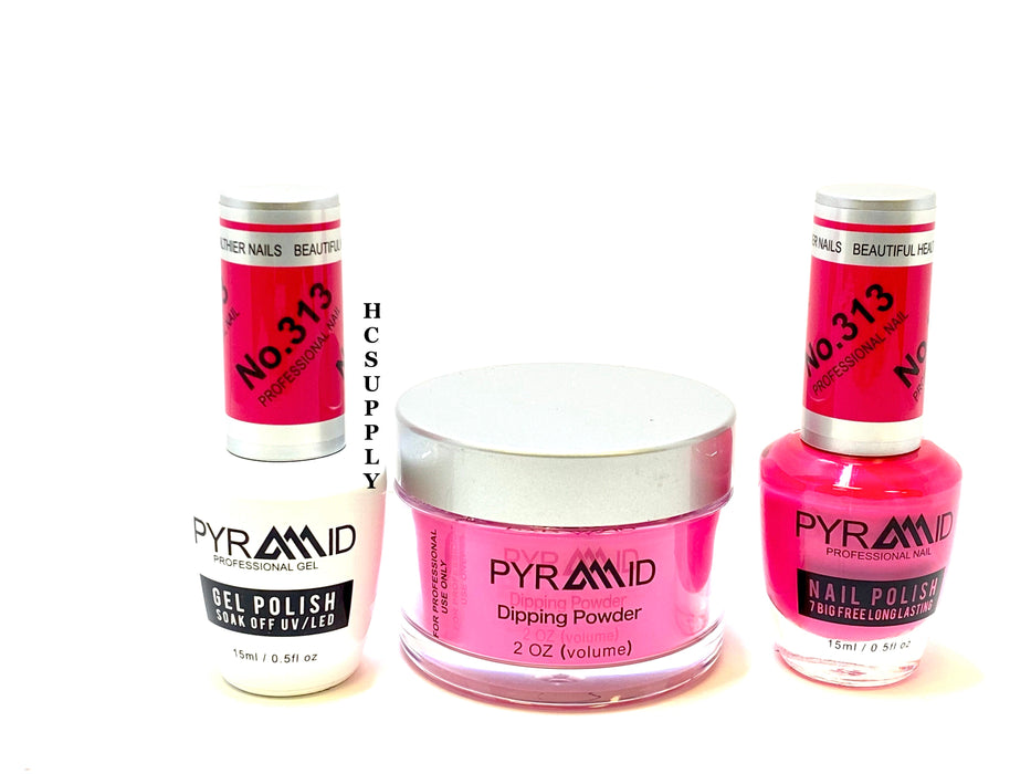 Pyramid 3 in 1  (GEL+LQ+Dip) # 313