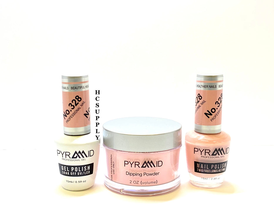 Pyramid 3 in 1  (GEL+LQ+Dip) # 328