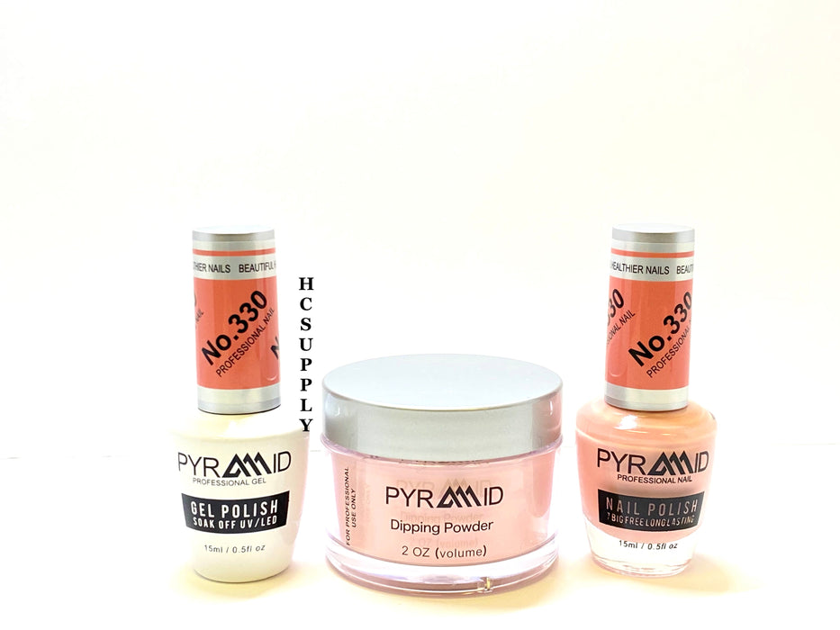 Pyramid 3 in 1  (GEL+LQ+Dip) # 330