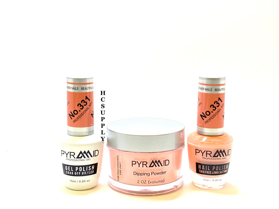 Pyramid 3 in 1  (GEL+LQ+Dip) # 331