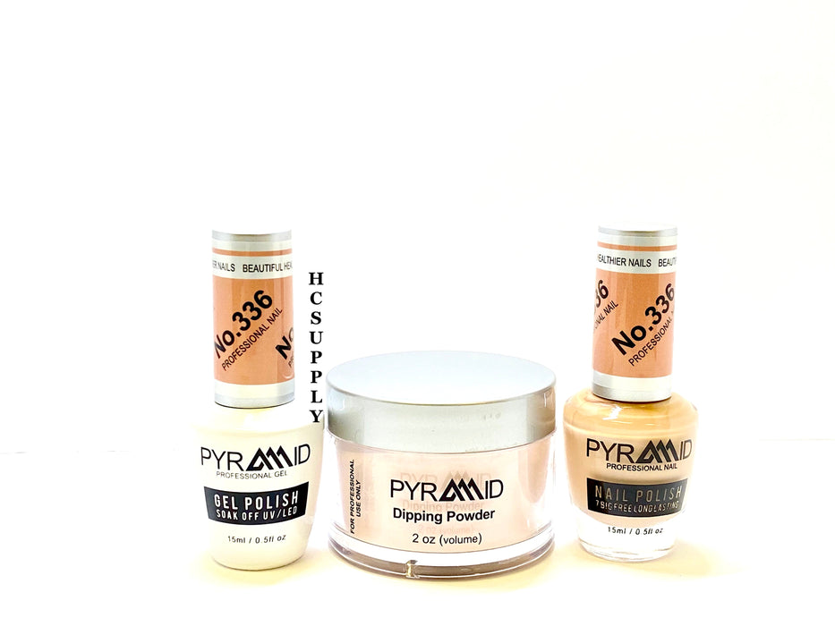 Pyramid 3 in 1  (GEL+LQ+Dip) # 336