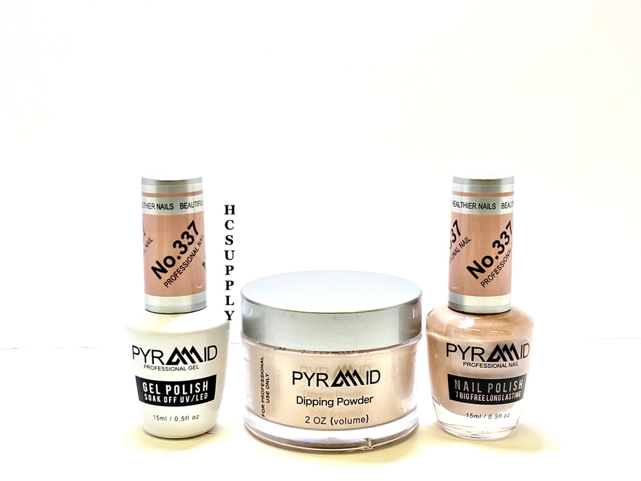 Pyramid 3 in 1  (GEL+LQ+Dip) # 337