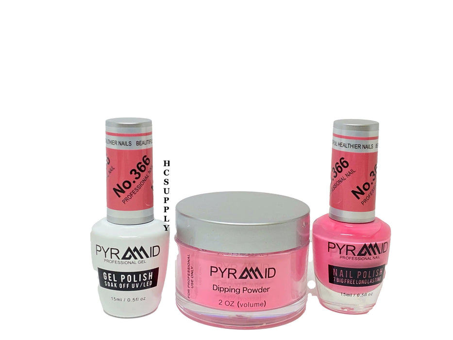 Pyramid 3 in 1  (GEL+LQ+Dip) # 366