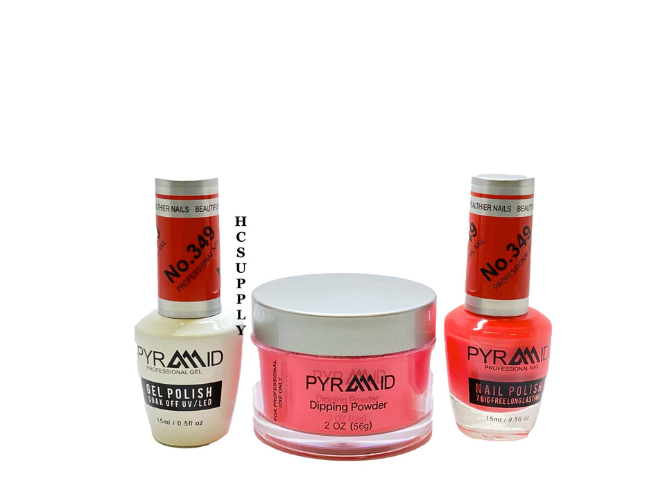 Pyramid 3 in 1  (GEL+LQ+Dip) # 349