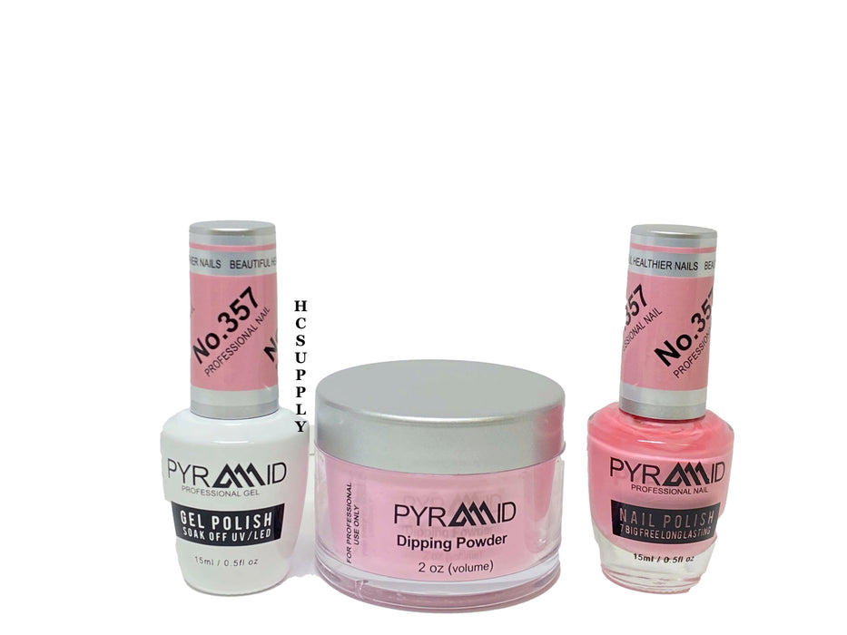 Pyramid 3 in 1  (GEL+LQ+Dip) # 357