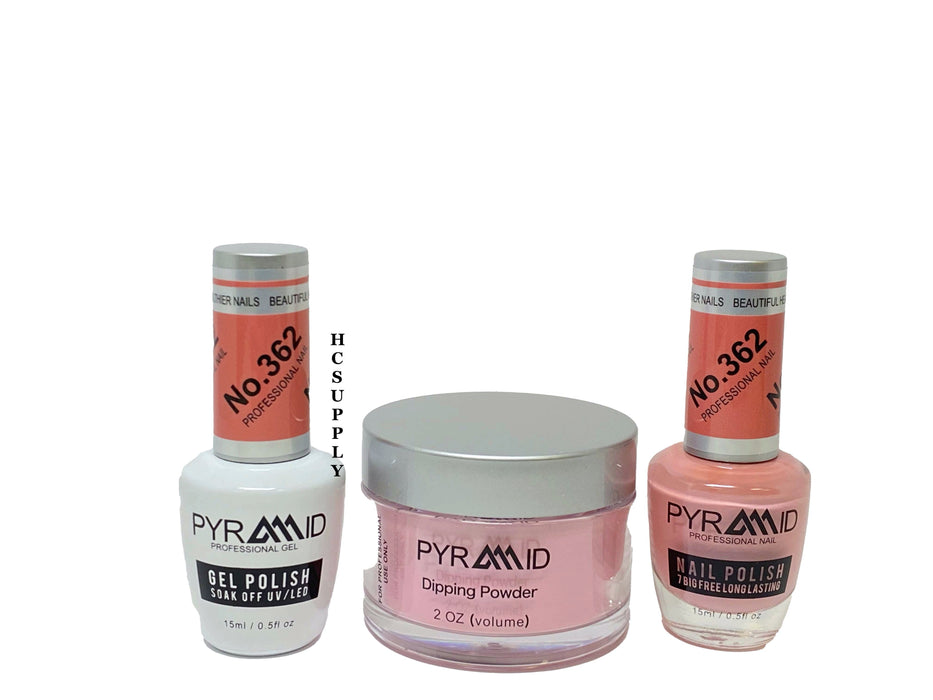 Pyramid 3 in 1  (GEL+LQ+Dip) # 362