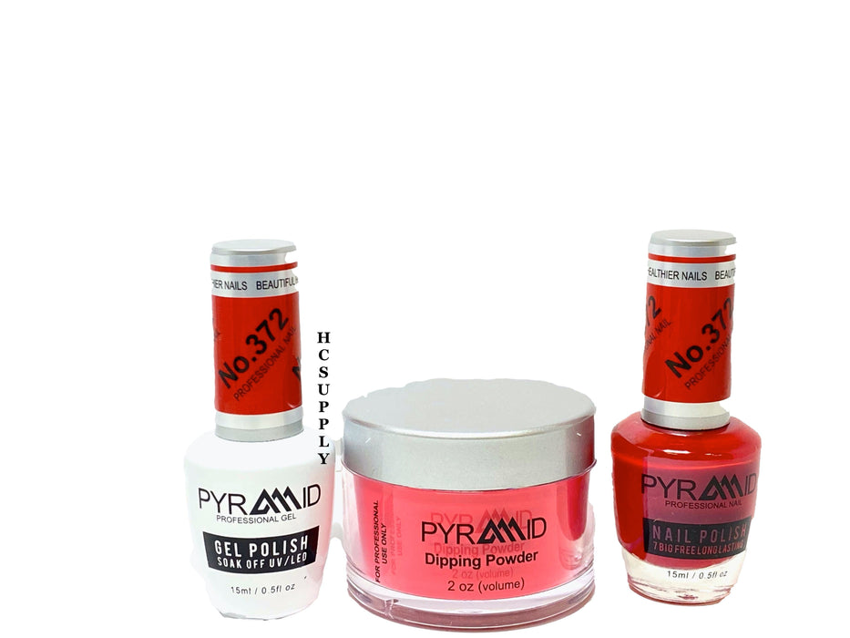 Pyramid 3 in 1  (GEL+LQ+Dip) # 372