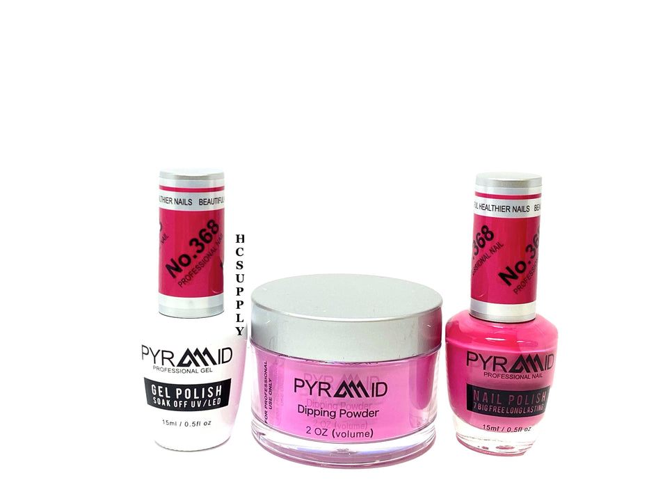 Pyramid 3 in 1  (GEL+LQ+Dip) # 368