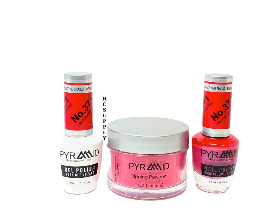 Pyramid 3 in 1  (GEL+LQ+Dip) # 371