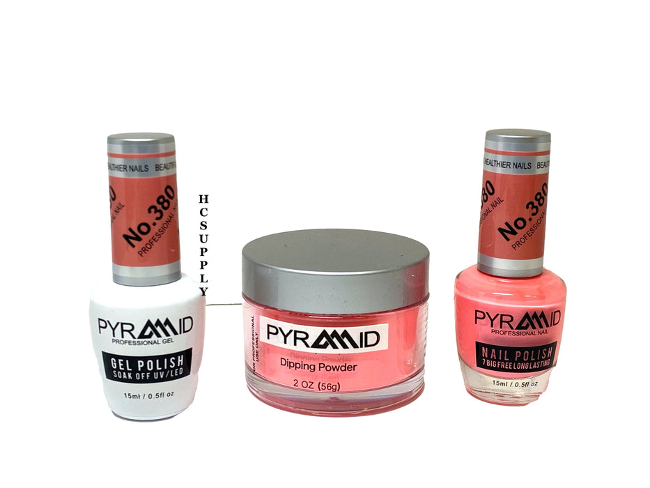 Pyramid 3 in 1  (GEL+LQ+Dip) # 380