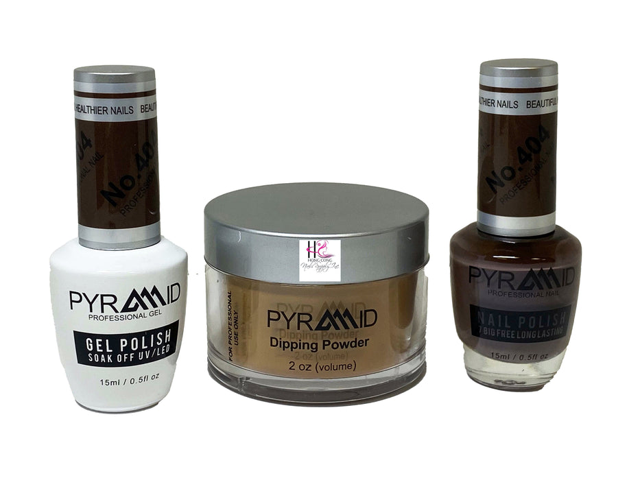 Pyramid 3 in 1  (GEL+LQ+Dip) # 404