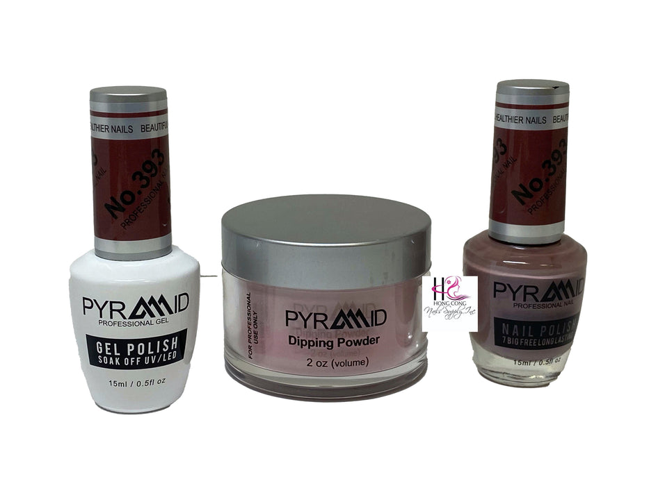 Pyramid 3 in 1  (GEL+LQ+Dip) # 393