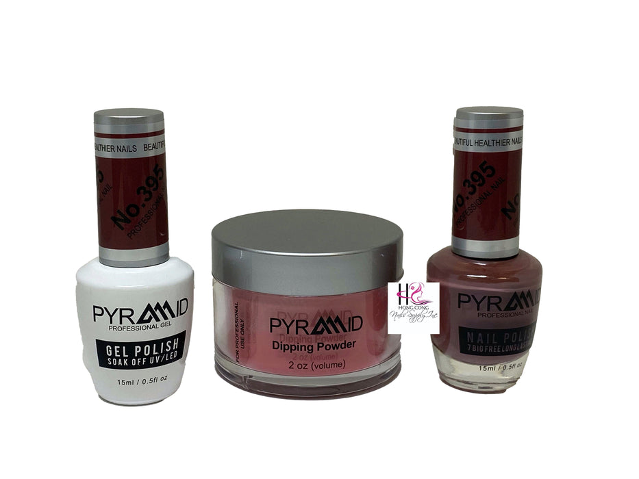 Pyramid 3 in 1  (GEL+LQ+Dip) # 395