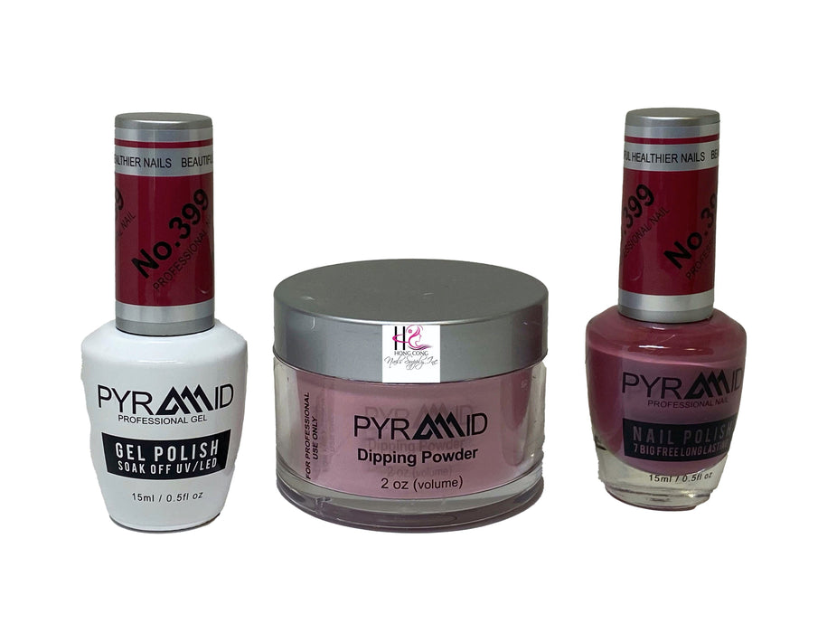 Pyramid 3 in 1  (GEL+LQ+Dip) # 399