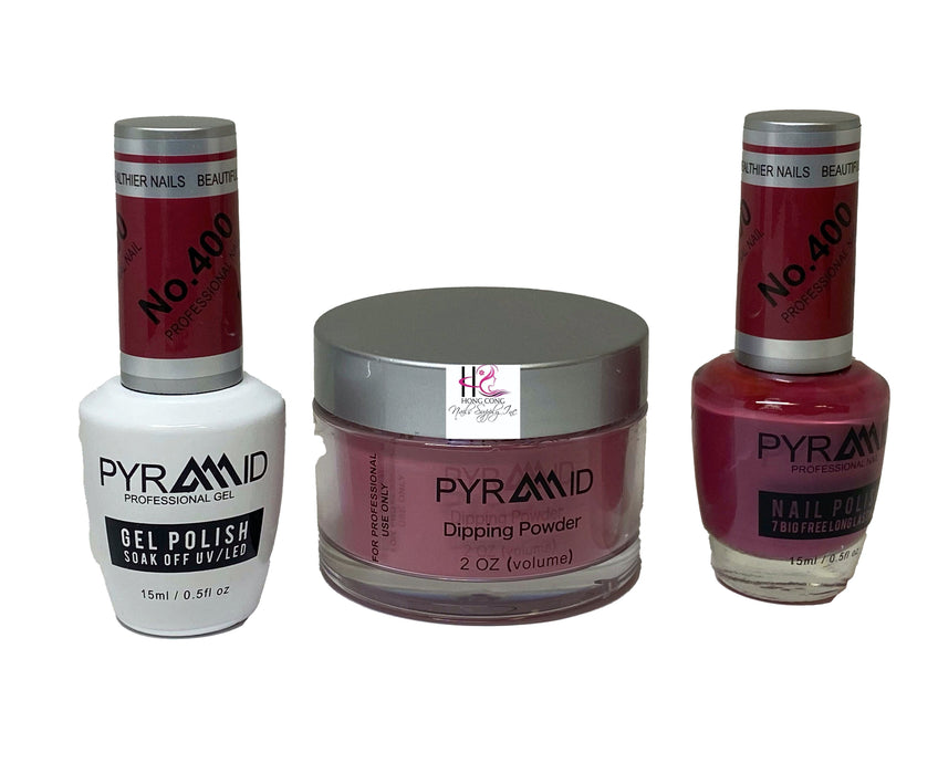 Pyramid 3 in 1  (GEL+LQ+Dip) # 400