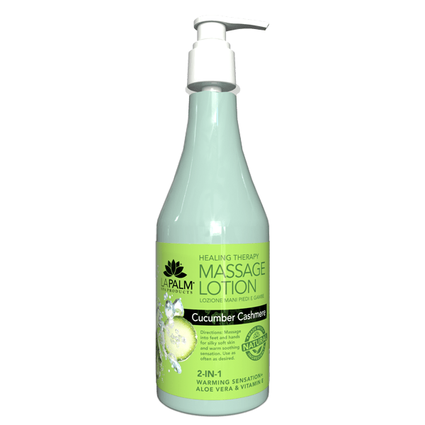 LaPalm- Healing Therapy Massage Lotion - Cucumber Cashmere