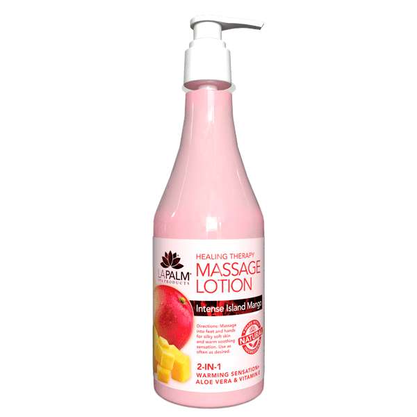 LaPalm- Healing Therapy Massage Lotion -  Intense Island Mango