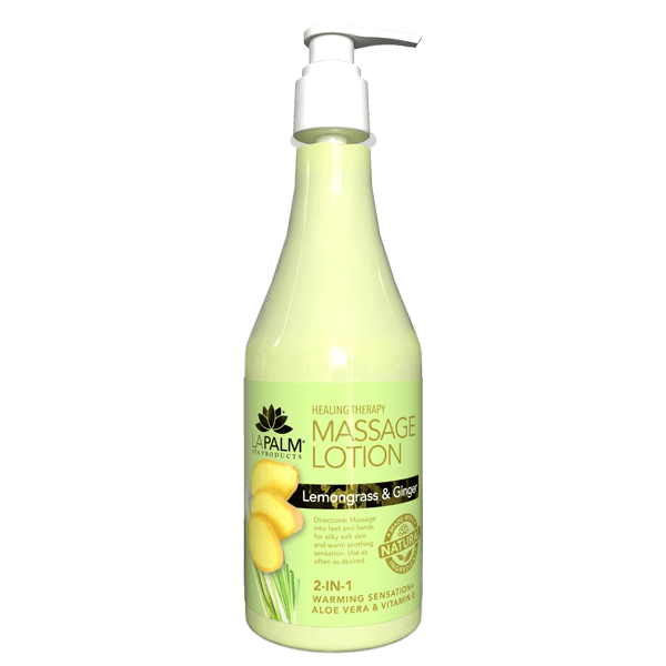 LaPalm- Healing Therapy Massage Lotion -  Lemon