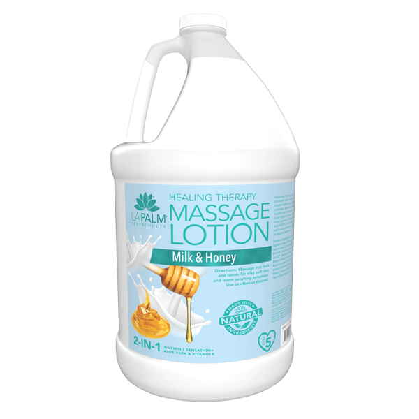 LaPalm- Healing Therapy Massage Lotion -  Milk & Honey