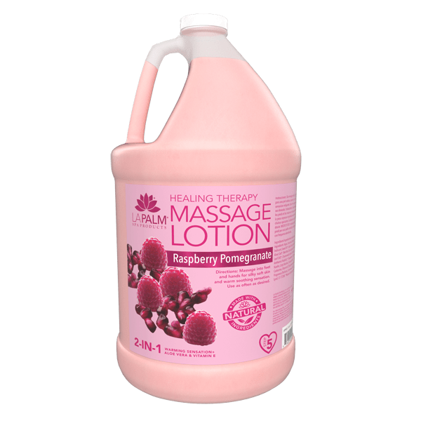 LaPalm- Healing Therapy Massage Lotion -  Raspberry Pomegranate