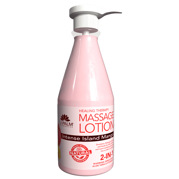 LaPalm- Healing Therapy Massage Lotion -  Intense Island Mango