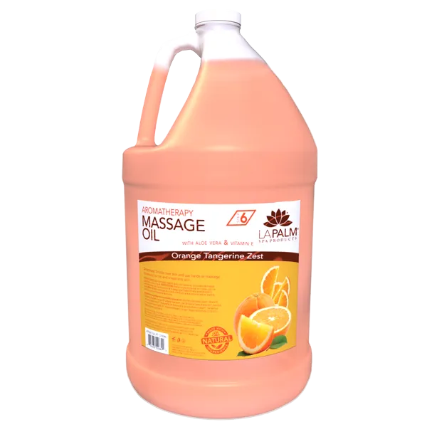 La Palm Spa  Massage Oil - Orange Tangerine Zest