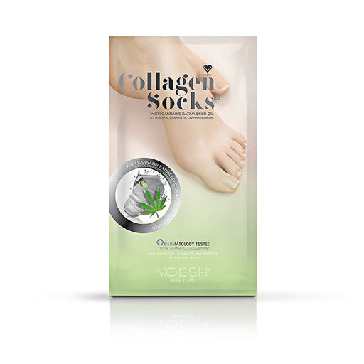 Voesh - Collagen Socks - Intensive Collagen Treatment (Cannabis Sativa) - Universal Nail Supplies