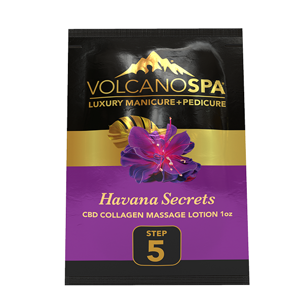 Volcano Spa Havana Secrets Pedicure Kit - Pedicure Spa Kit (10 step)