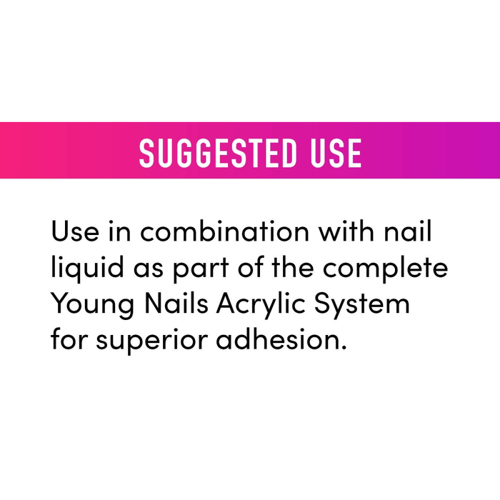 YOUNG NAILS Acrylic Powder - Core White