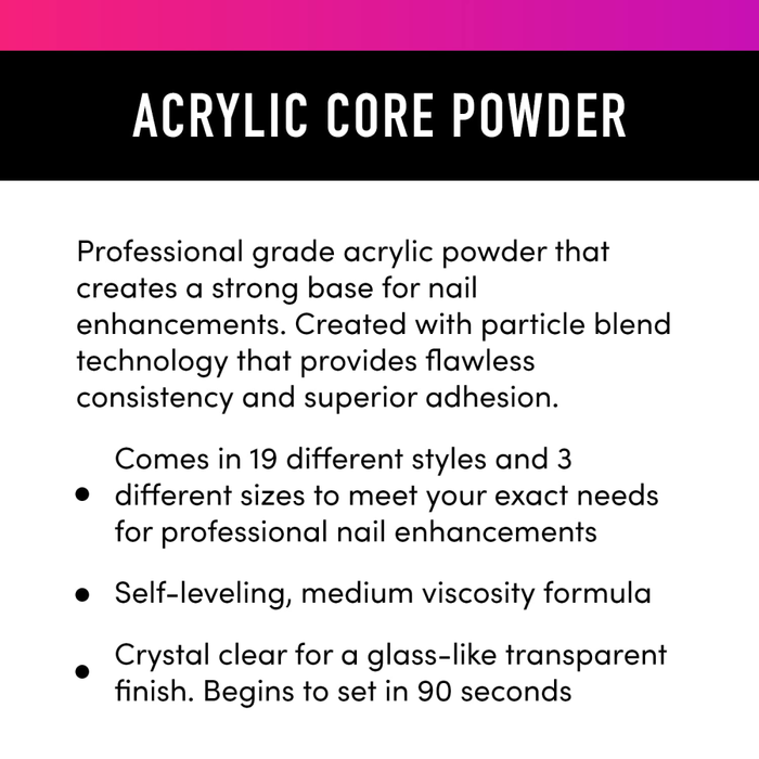 YOUNG NAILS / Acrylic Powder - Core Clear