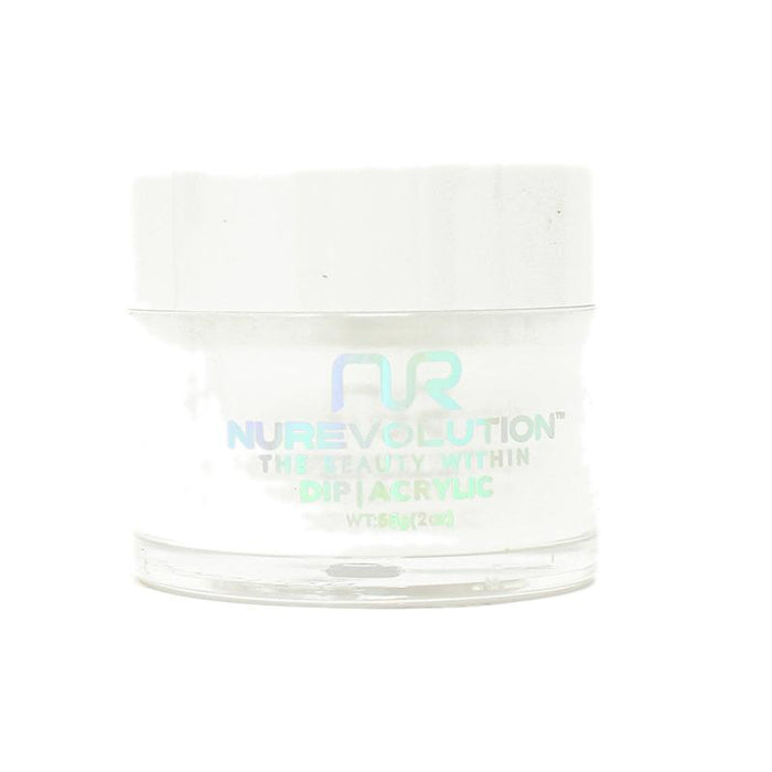 NuRevolution - Dip Powder - Whiteout 2 oz - #01