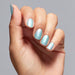 Hands wearing H017 Pisces The Future Gel & Polish Duo by OPI