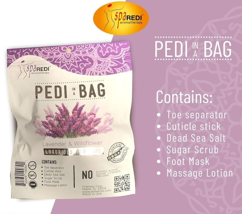 Spa Redi Pedi In A Bag - Angelina Nail Supply NYC